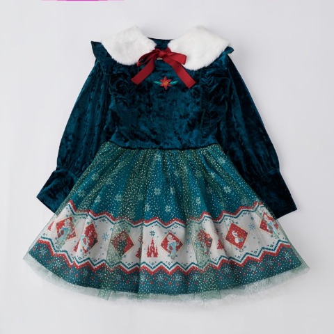 ベビー　ワンピース（90・100cm・LITTC/Disney）