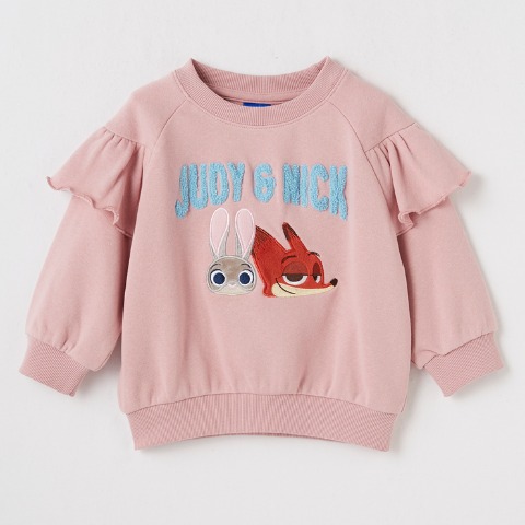 ベビー　長袖トレーナー（90･100cm・SUNNY HOUSE/Disney）