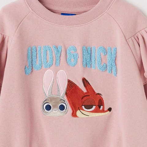 ベビー　長袖トレーナー（90･100cm・SUNNY HOUSE/Disney）