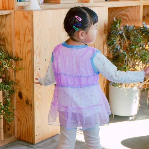 ベビー　キャミソール+Tシャツセット（90・100cm・JUO/airi）