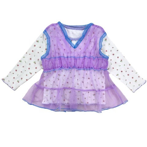 ベビー　キャミソール+Tシャツセット（90・100cm・JUO/airi）