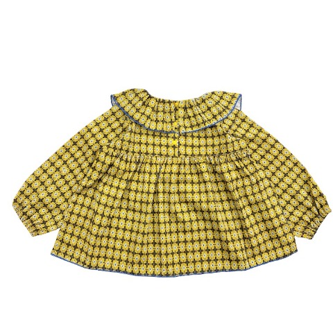 ベビー　総柄ブラウス（90・100cm・JUO/airi）