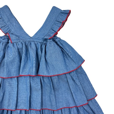ベビー　ティアードワンピース（90・100cm・JUO/airi）