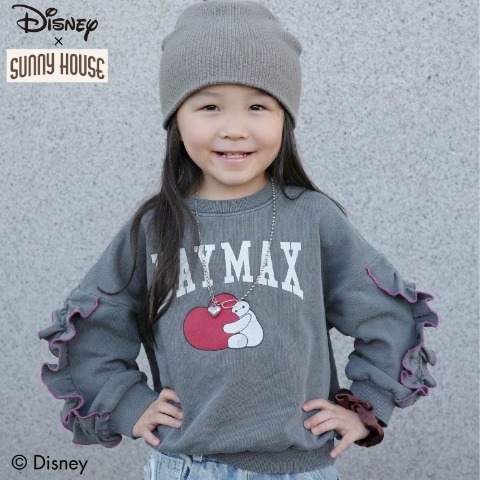 ベビー　長袖トレーナー（90・100cm・SUNNY HOUSE/Disney）
