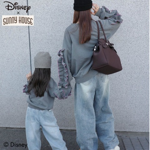 ベビー　長袖トレーナー（90・100cm・SUNNY HOUSE/Disney）