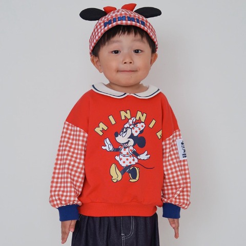 ベビー　トレーナー（80～100cm・はるぴのママ/Disney）