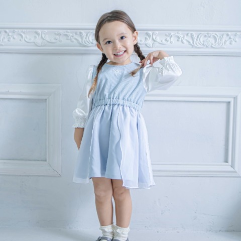 ベビー　ワンピース（90・100cm・kaho/Disney）