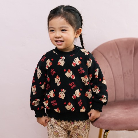 ベビー　プルオーバー（90・100cm・CHOACHOAmini/ハローキティ）