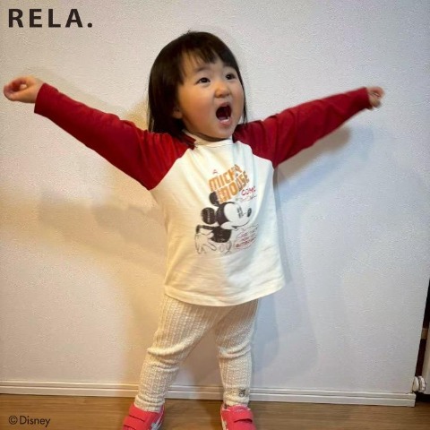 ベビー　長袖トップス（90･100cm・RELA.）