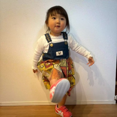 ベビー　ジャンバースカート（90･100cm・RELA.）