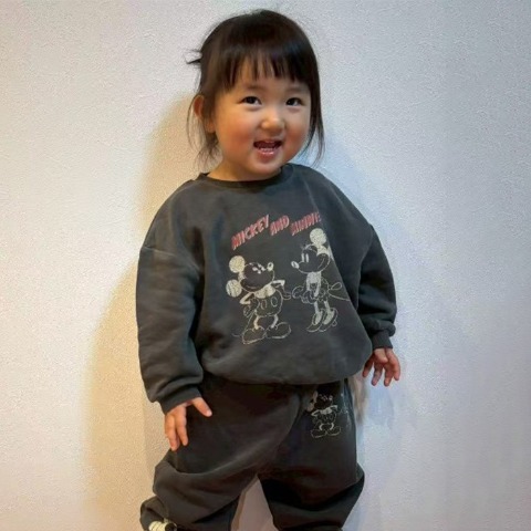 ベビー　長袖トップス（90cm～100cm・RELA./Disney)