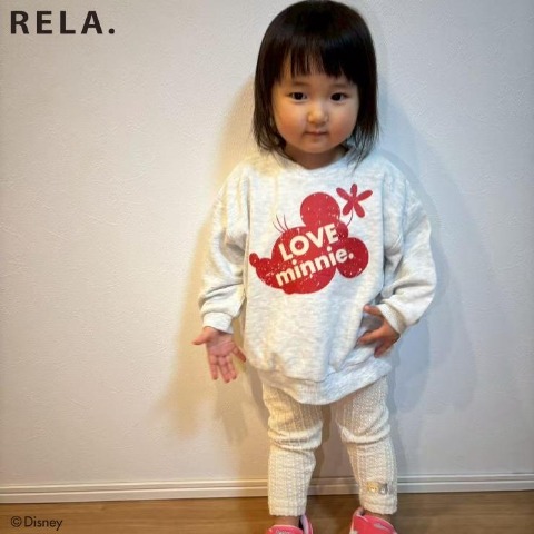 ベビー　長袖トップス（90･100cm・RELA./Disney）