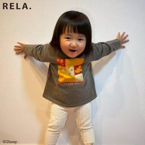 ベビー　長袖トップス（90･100cm・RELA.）