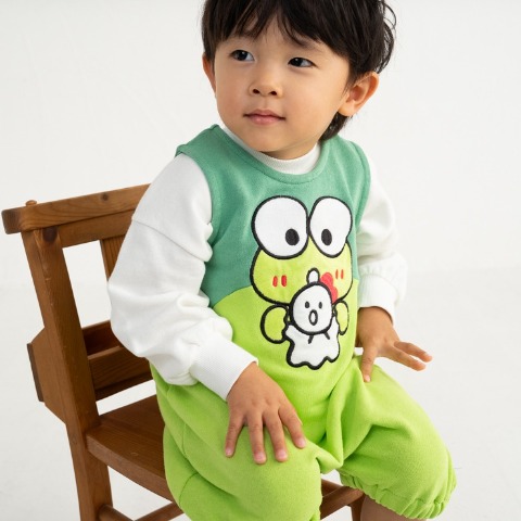 ベビー　サロペット（80～100cm・RELA./けろけろけろっぴ）