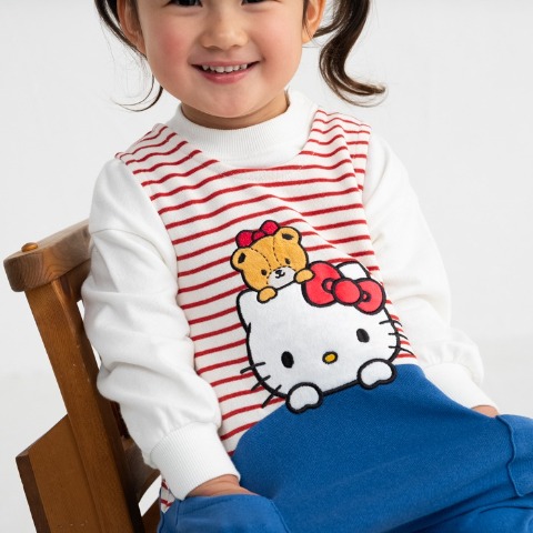 ベビー　サロペット（80～100cm・RELA./ハローキティ）