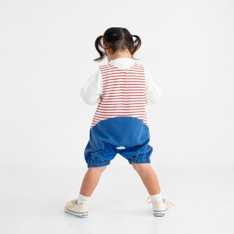 ベビー　サロペット（80～100cm・RELA./ハローキティ）