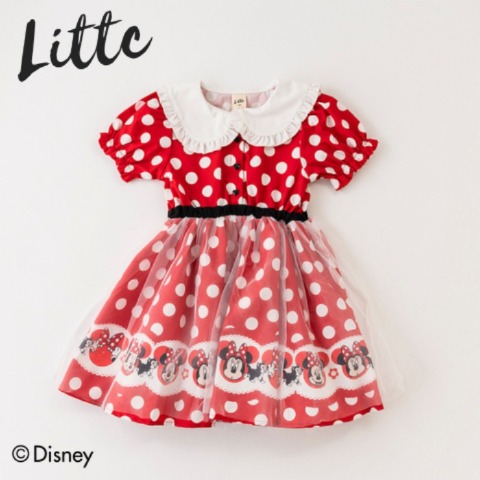 ベビー　ワンピース（90・100cm・LITTC/Disney）