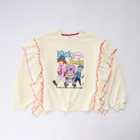 ベビー　トレーナー（90・100cm・LITTC/LINK@/Disney）