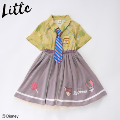 ベビー　ワンピース（90・100cm・LITTC/Disney）
