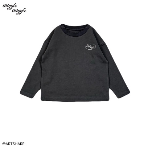 ベビー　長袖Tシャツ（90・100cm・wiggle wiggle）