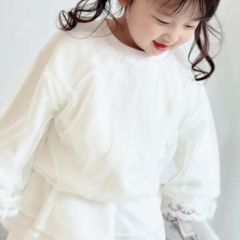 ベビー　プルオーバー（90・100cm・リサママ）