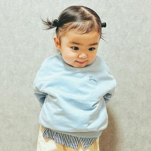 ベビー　背あて付きトレーナー（80～100cm・JUO/uru）