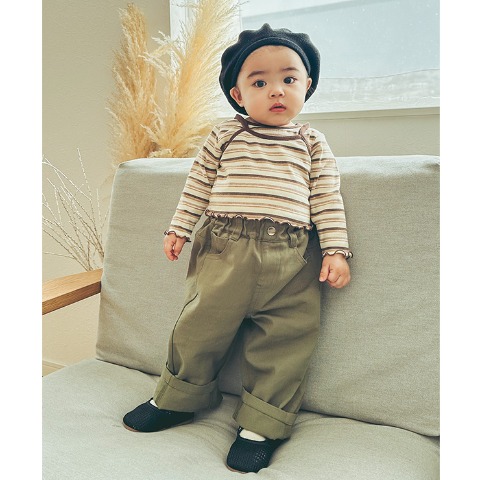 ベビー　テレコボーダーTセット（80～100cm　JUO/uru）