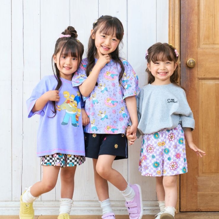 ベビー Tシャツ (90・100cm・LITTC・LINK＠・MINT/シンプソンズ