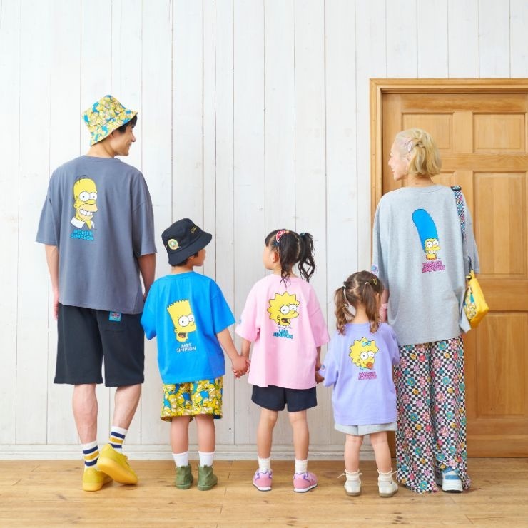 ベビー Tシャツ (90・100cm・LITTC・LINK＠・MINT/シンプソンズ