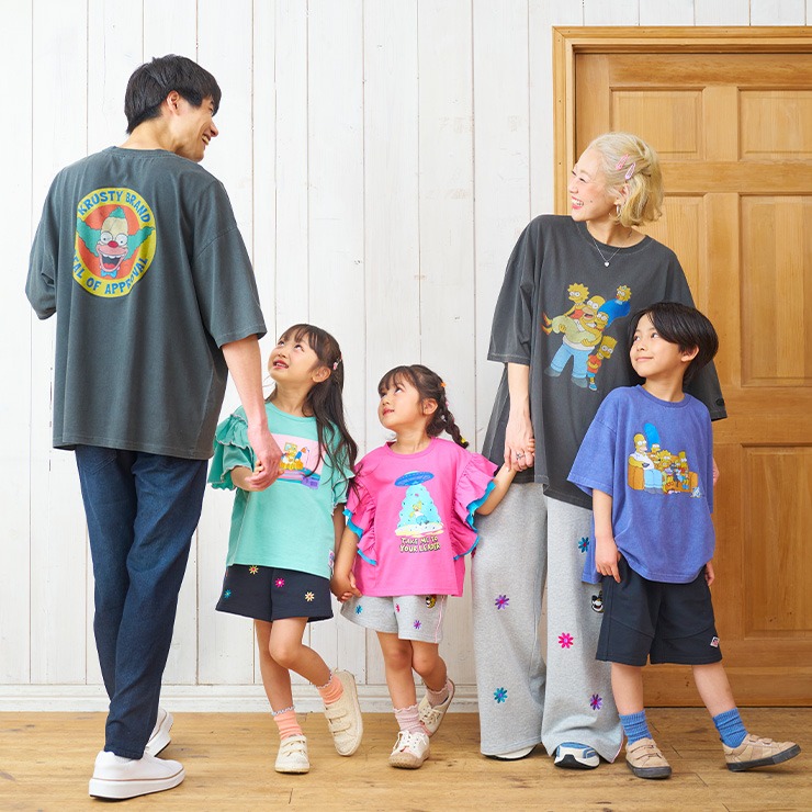 ベビー Tシャツ (90・100cm・LITTC・LINK＠・MINT/シンプソンズ