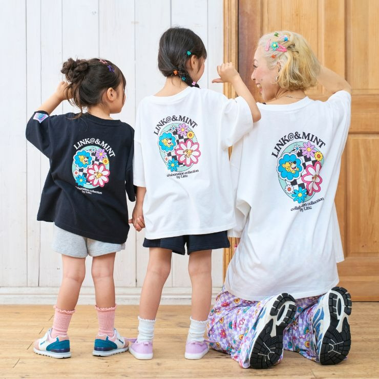 ベビー Tシャツ (90・100cm・LITTC・LINK＠・MINT) | しまむら
