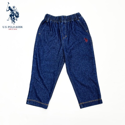 ベビー　デニムニットパンツ（90・100cm・U.S. POLO ASSN.）
