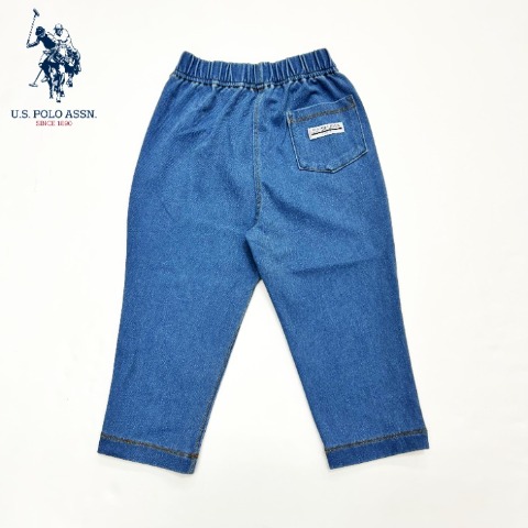 ベビー　デニムニットパンツ（90・100cm・U.S. POLO ASSN.）