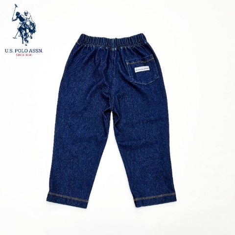ベビー　デニムニットパンツ（90・100cm・U.S. POLO ASSN.）