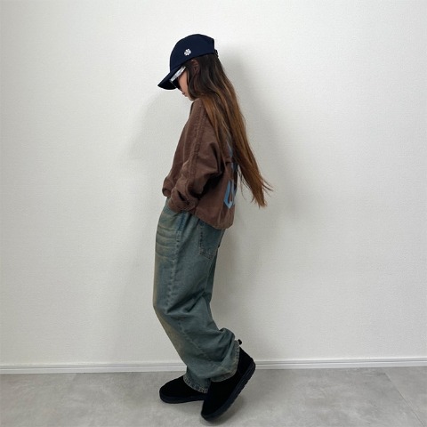 ベビー　ヴィンテージ風デニムパンツ（80～100cm・RRmoment/RINA）