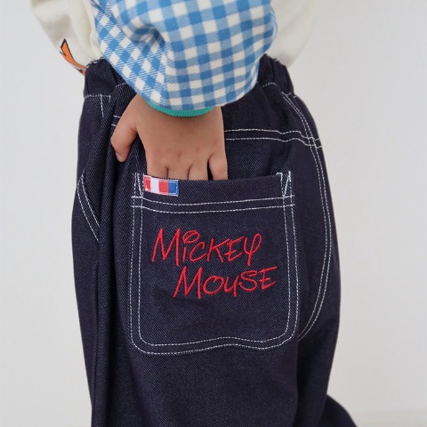 ベビー　パンツ（80～100cm・はるぴのママ/Disney）