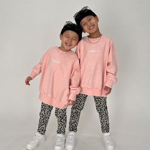 ベビー　ヒョウ柄レギンス(80～100cm・RRmoment/RINA)