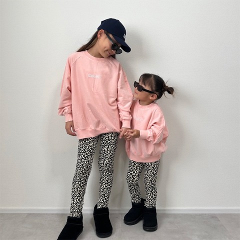 ベビー　ヒョウ柄レギンス(80～100cm・RRmoment/RINA)