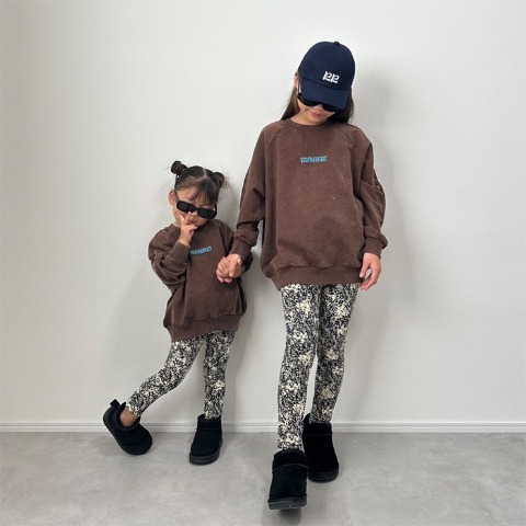 ベビー　パイソン柄レギンス(80～100cm・RRmoment/RINA)