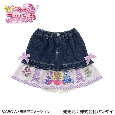 ベビー　スカート（100cm・キミとアイドルプリキュア♪）