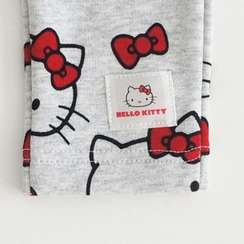 ベビー　レギンス（90・100cm・ハローキティ/FIBER HEAT）