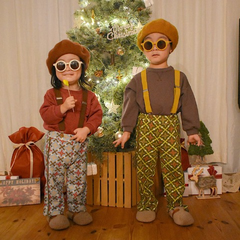 ベビー　ロングパンツ（80～100cm・moffy stella）