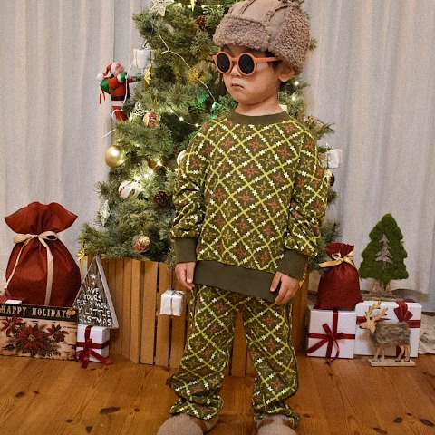 ベビー　ロングパンツ（80～100cm・moffy stella）