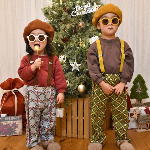 ベビー　ロングパンツ（80～100cm・moffy stella）