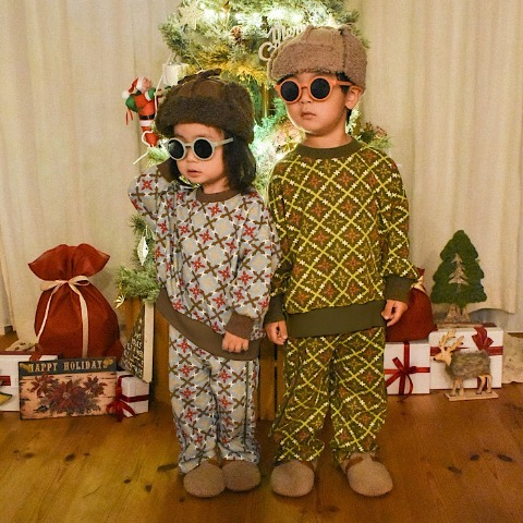 ベビー　ロングパンツ（80～100cm・moffy stella）