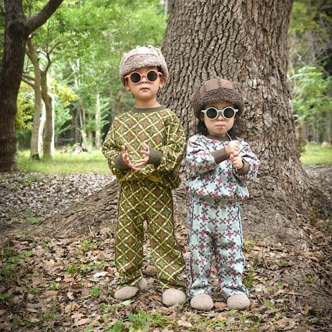 ベビー　ロングパンツ（80～100cm・moffy stella）