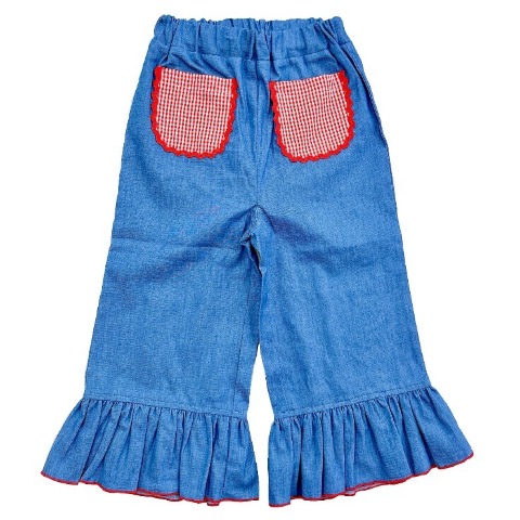 ベビー　裾フレアパンツ（90・100cm・JUO/airi）