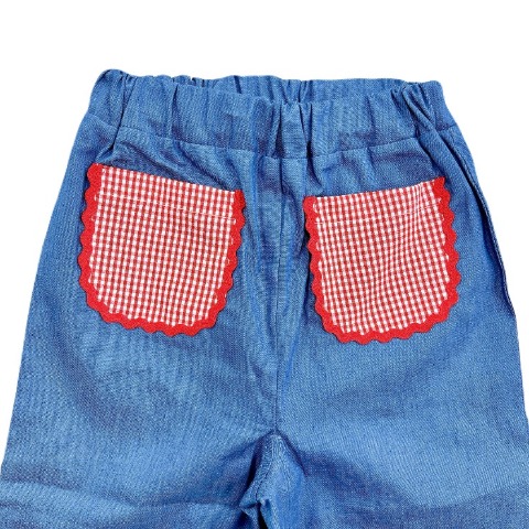 ベビー　裾フレアパンツ（90・100cm・JUO/airi）