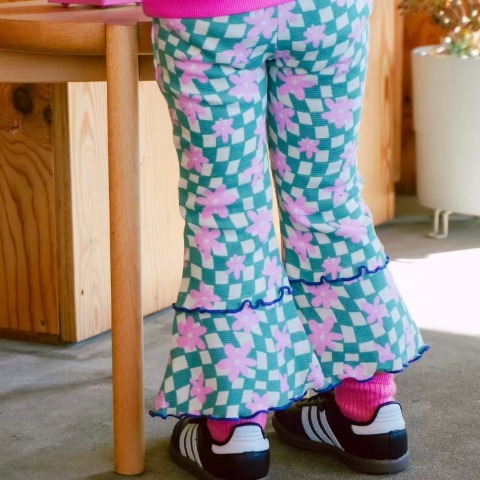 ベビー　総柄メロウフレアレギンス（90・100cm・JUO/airi）