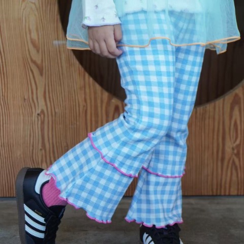 ベビー　総柄メロウフレアレギンス（90・100cm・JUO/airi）